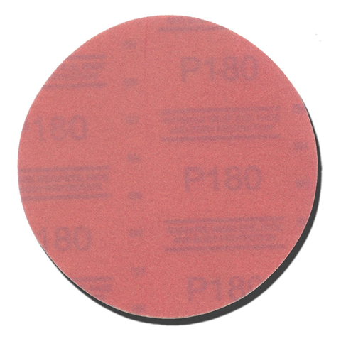 Disco Abrasivo Hookit Rojo P180 6 Pulg 3M Automotriz 01222