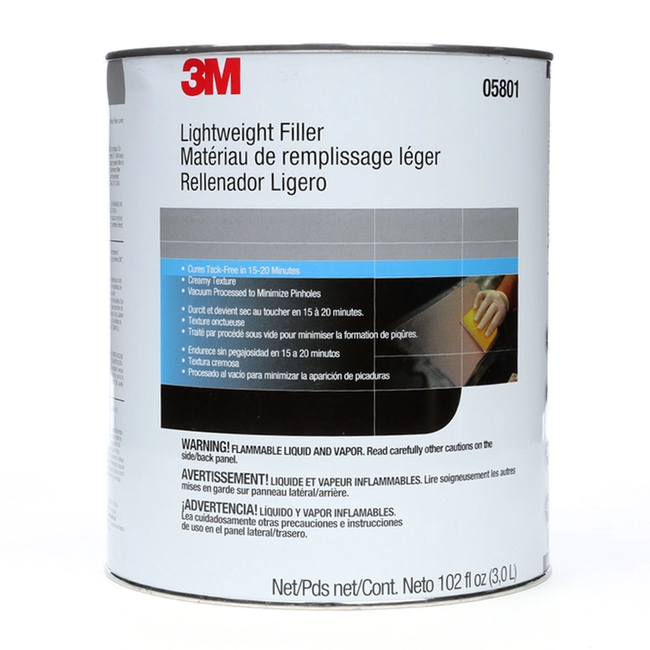 Rellenador Body Filler Galon 3M Automotriz 05801