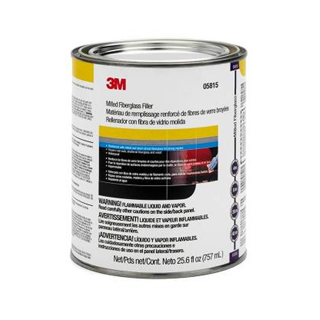 Rellenador Fibra De Vidrio Pelo De Gato 3M Auto 1.17kg 5815
