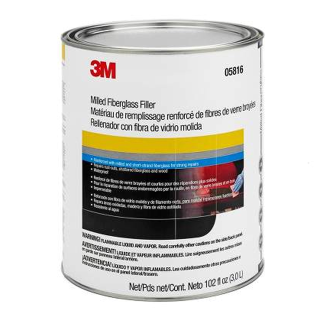 Rellenador Fibra De Vidrio Pelo De Gato 4.76kg 3M Auto 5816