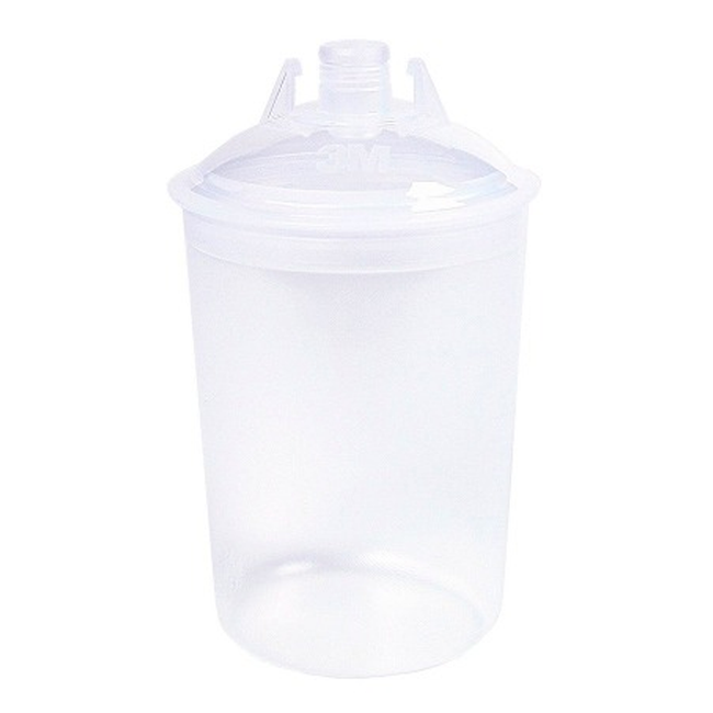 Vasos Suaves y Tapas Liner Pintura PPS 400ml 3M Auto 16112