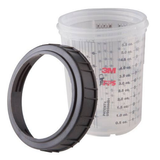 Vaso Rigido Para Pintura PPS 177ml 3M Automotriz 16115