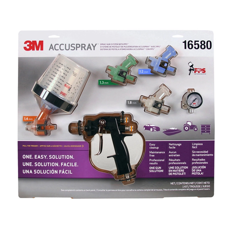 Kit Pistola Accuspray One con PPS 3M Automotriz , 16580