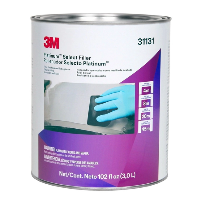 Rellenador Platinum Select Filler 3M Automotriz 31131