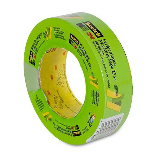 Masking Tape Mod 233+ 1.5 Pulg X 55m 3M Automotriz 26338