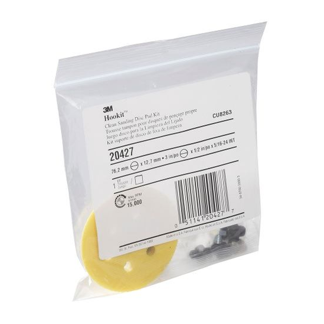 Respaldo Para Lijadora Hookit 3 Pulg 3M Automotriz 20427