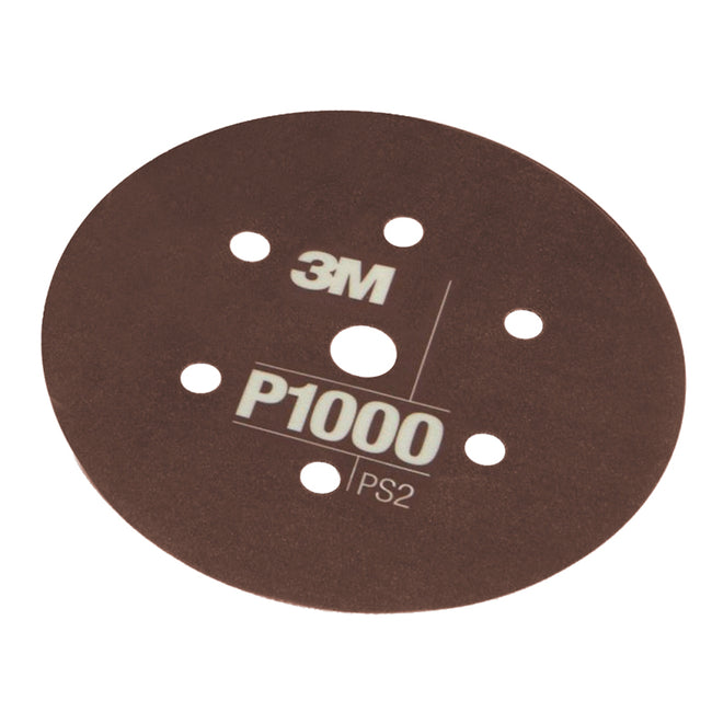 Disco Abrasivo Flexible Hookit P1000 6 Pulg 3M Auto 34407