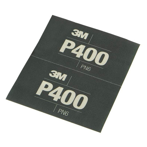 Hoja Abrasiva Flexible 5.5 x 6.8 Pulg P400 3M Auto 34337