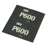 Hoja Abrasiva Flexible 5.5 x 6.8 Pulg P600 3M Auto 34339