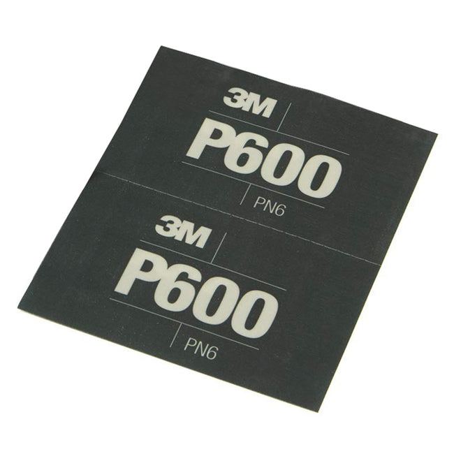 Hoja Abrasiva Flexible 5.5 x 6.8 Pulg P600 3M Auto 34339