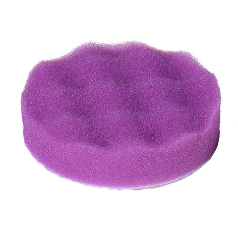 Borla De Esponja Morada Para Pulir 3M Automotriz 3 Pulg