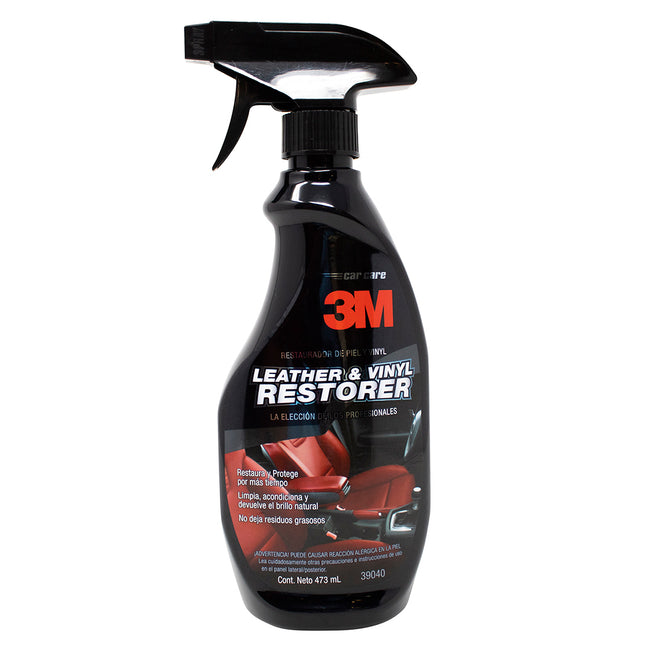 Restaurador De Piel y Vinil 473ml 3M Automotriz 39040