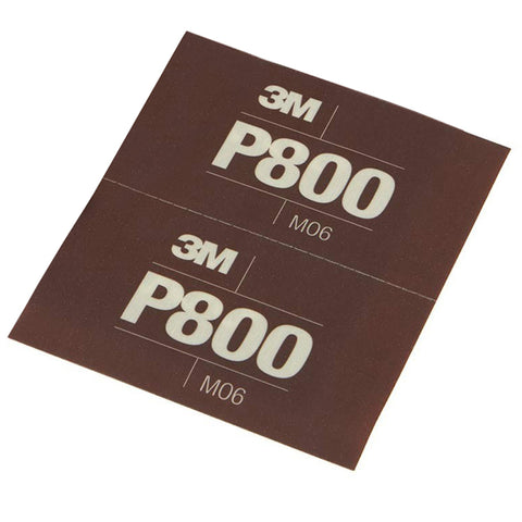Hoja Abrasiva Flexible 5.5 x 6.8 Pulg P800 3M Auto 34340