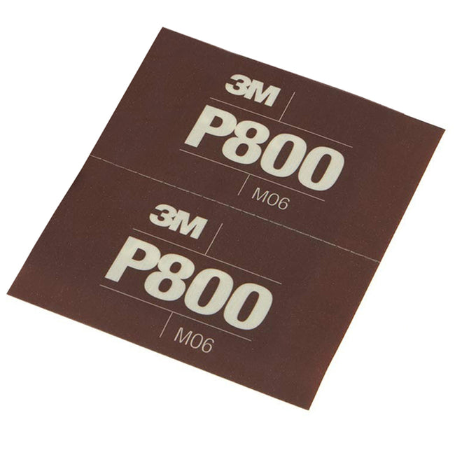 Hoja Abrasiva Flexible 5.5 x 6.8 Pulg P800 3M Auto 34340
