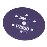 Disco Abrasivo Flexible Hookit P1500 6 Pulg 3M Auto 34409
